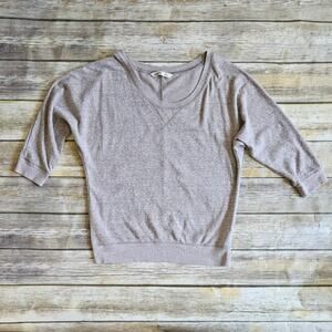 Old Navy Dolman SLeeve Oatmeal Sweatshirt sz M